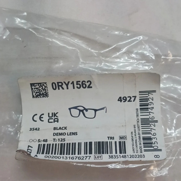 NWT WOMEN\'S SERAPHIN EYEGLASS FRAMES WINDEMERE BLACK main image 4